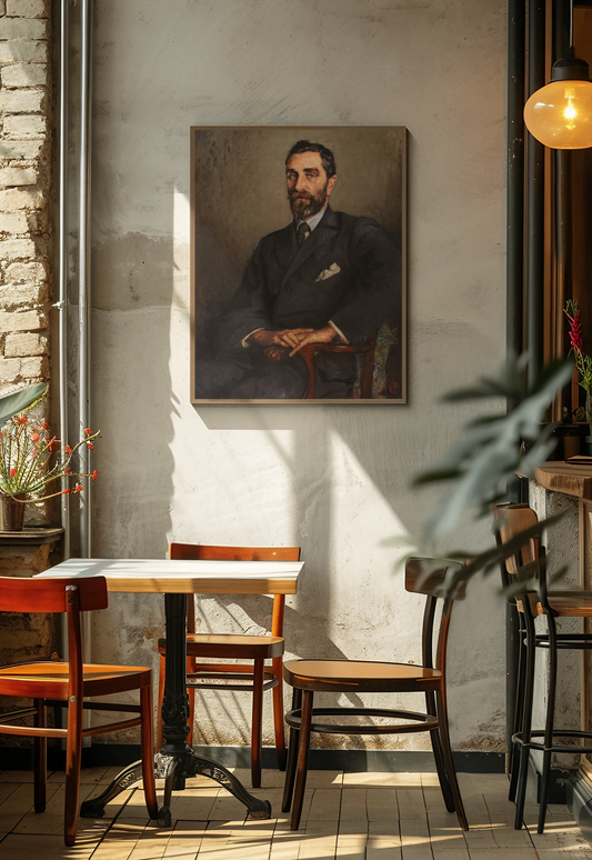 Roger Casement von der irischen Künstlerin Sarah Henrietta Purser Kunstdruck