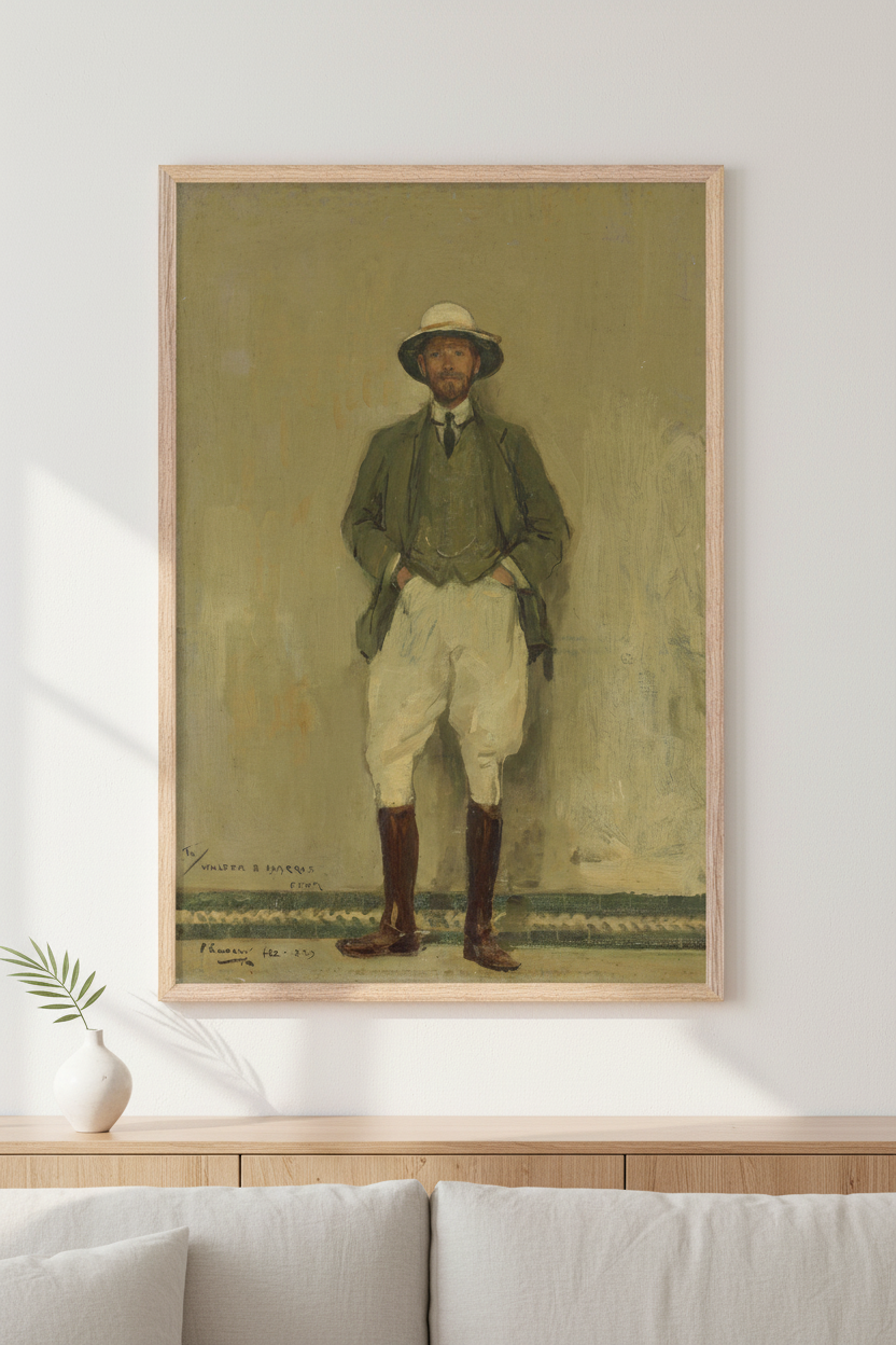 Portrait of Walter B. Harris (1906) – Lavery | Collector’s Edition