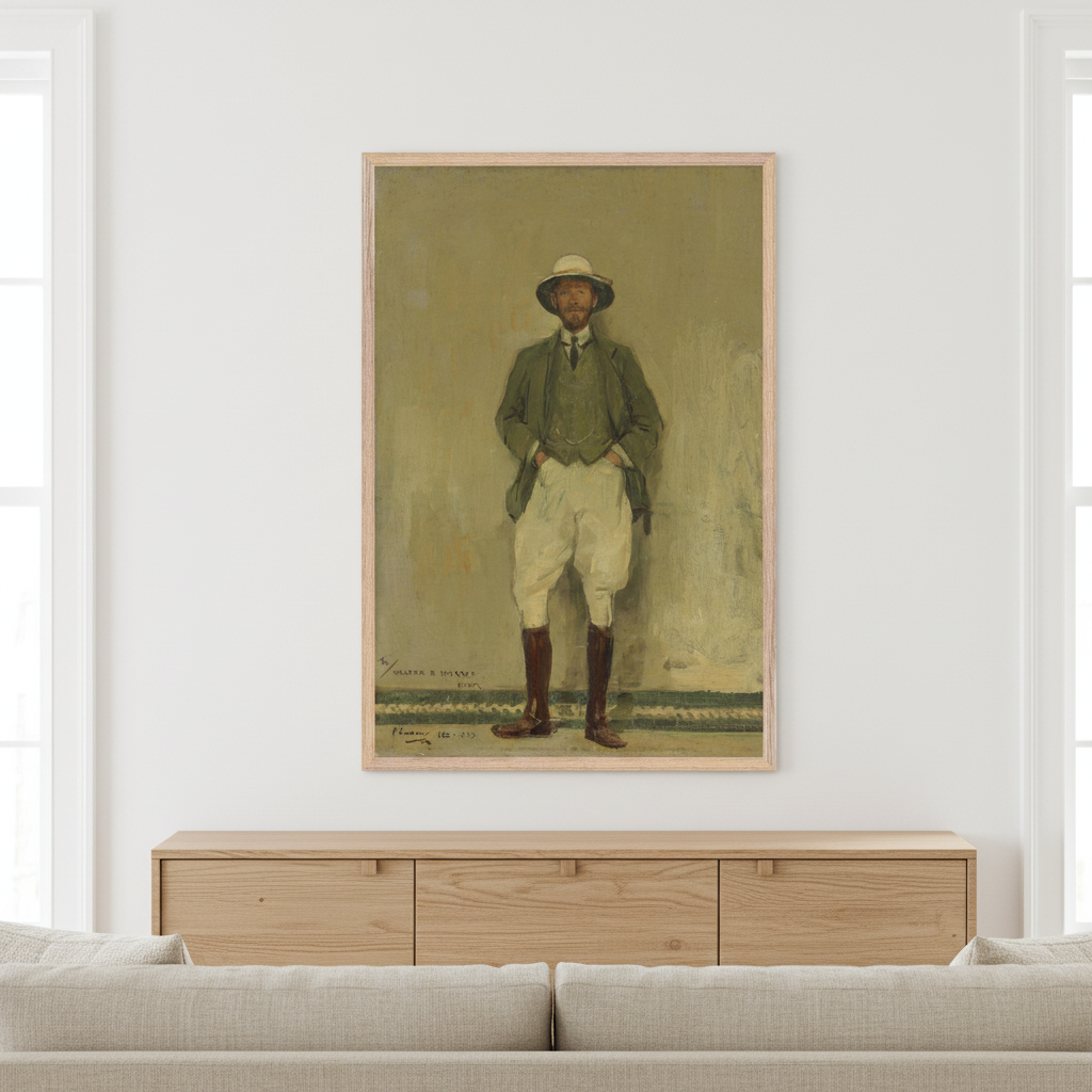 Portrait of Walter B. Harris (1906) – Lavery | Collector’s Edition