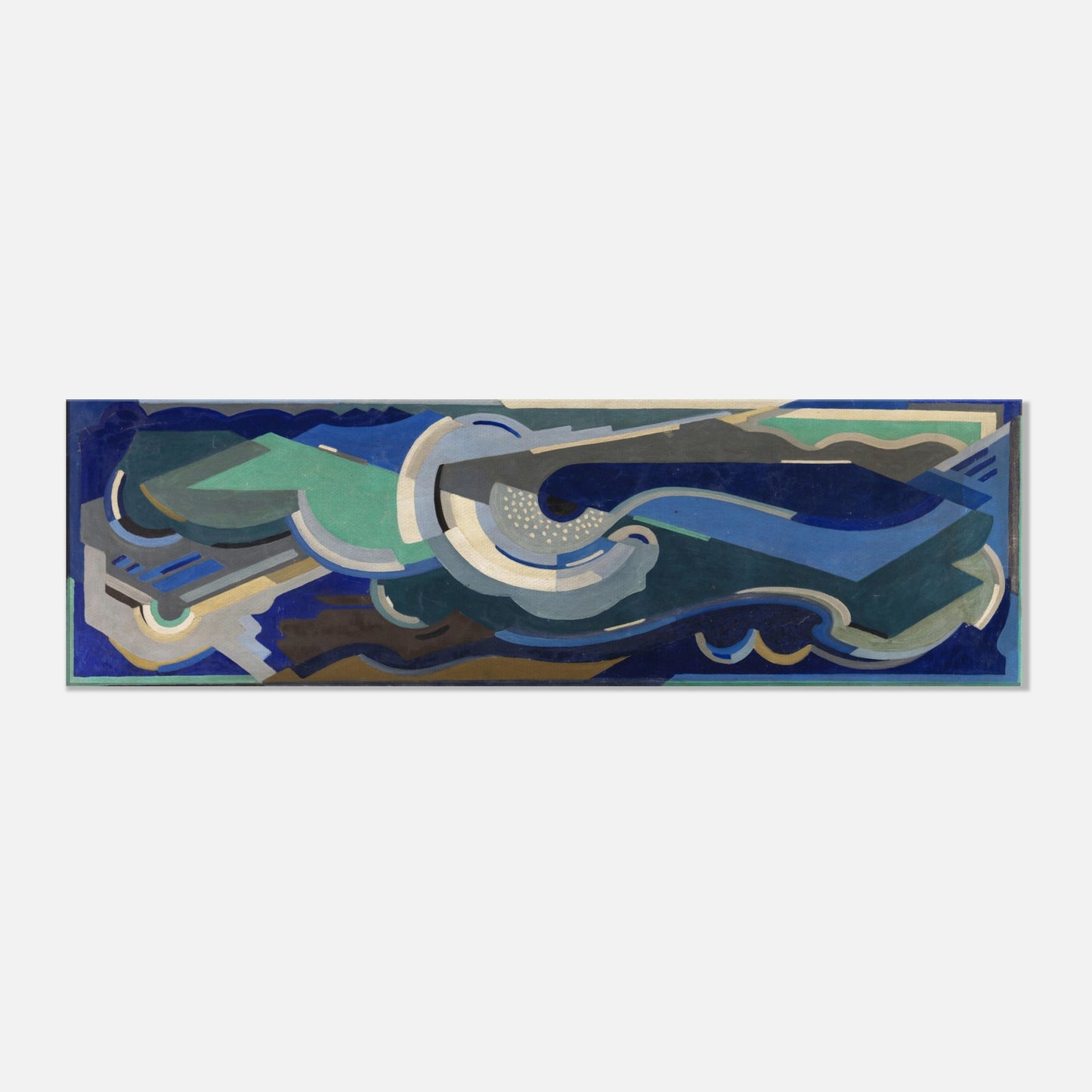 Sea Rhythm von der irischen Künstlerin Mainie Jellett (1897–1944) Leinwanddruck Wandkunst