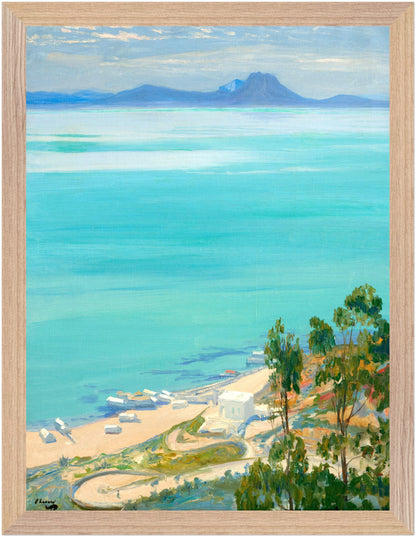 The Bay of Tunis, Morning (1919) – Sir John Lavery Art Print