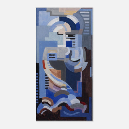 Mainie Jellett Abstract (1932) – Premium Irish Canvas Art Print