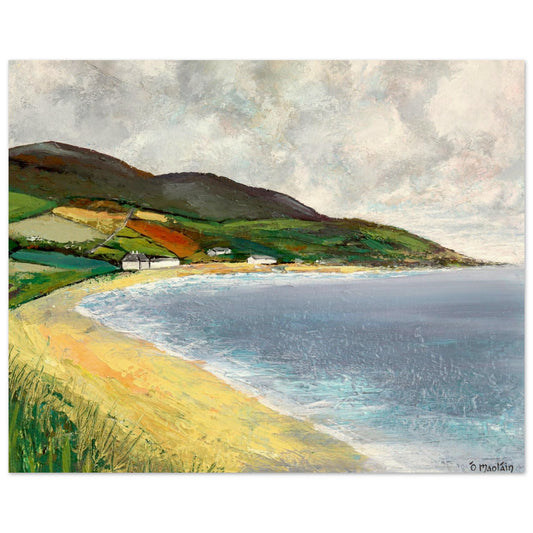 Cushendun Beach by Ó Maoláin Master’s Edition 250gsm art print 40x50cm