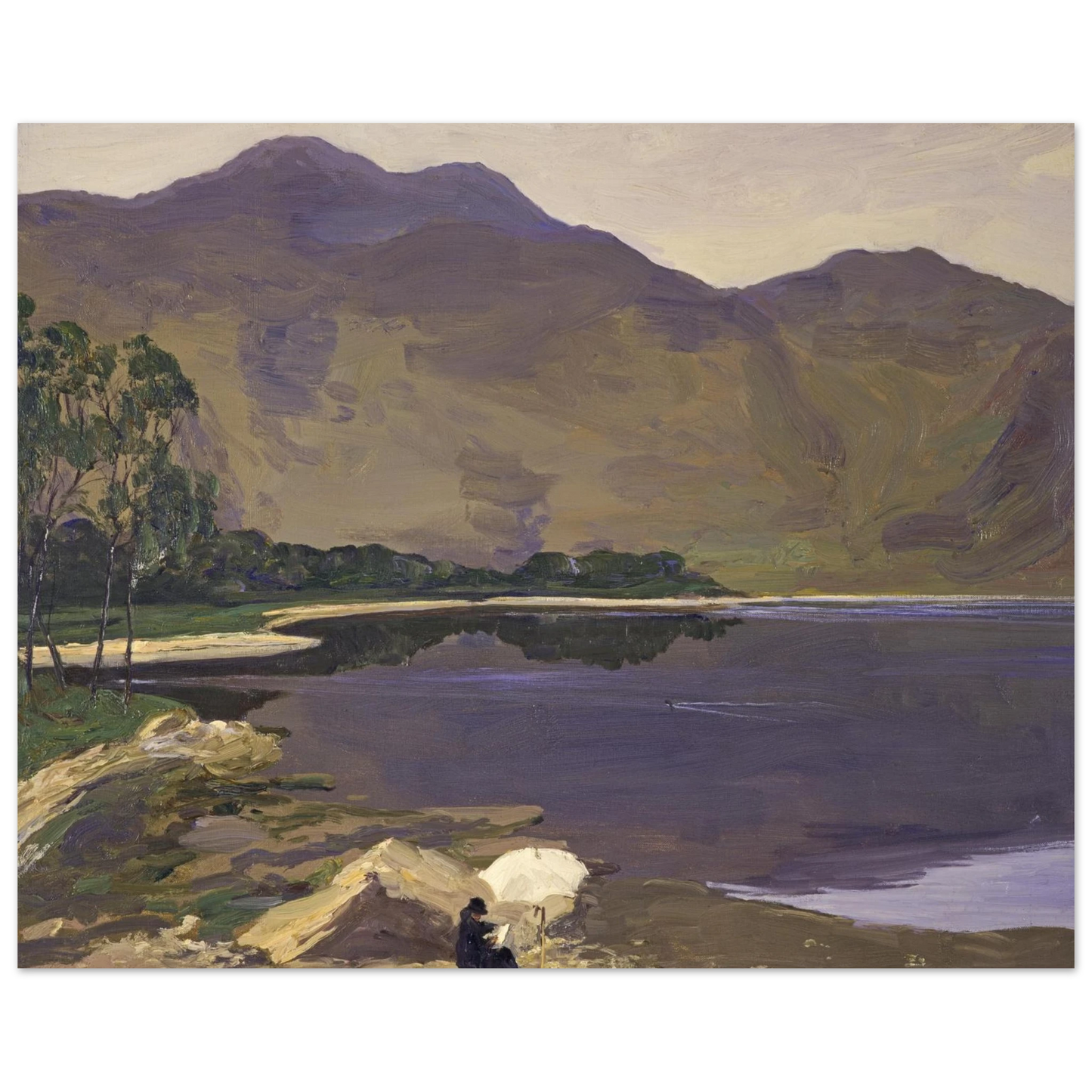 Loch Katrine by Sir John Lavery Master’s Edition 250gsm archival giclée art print