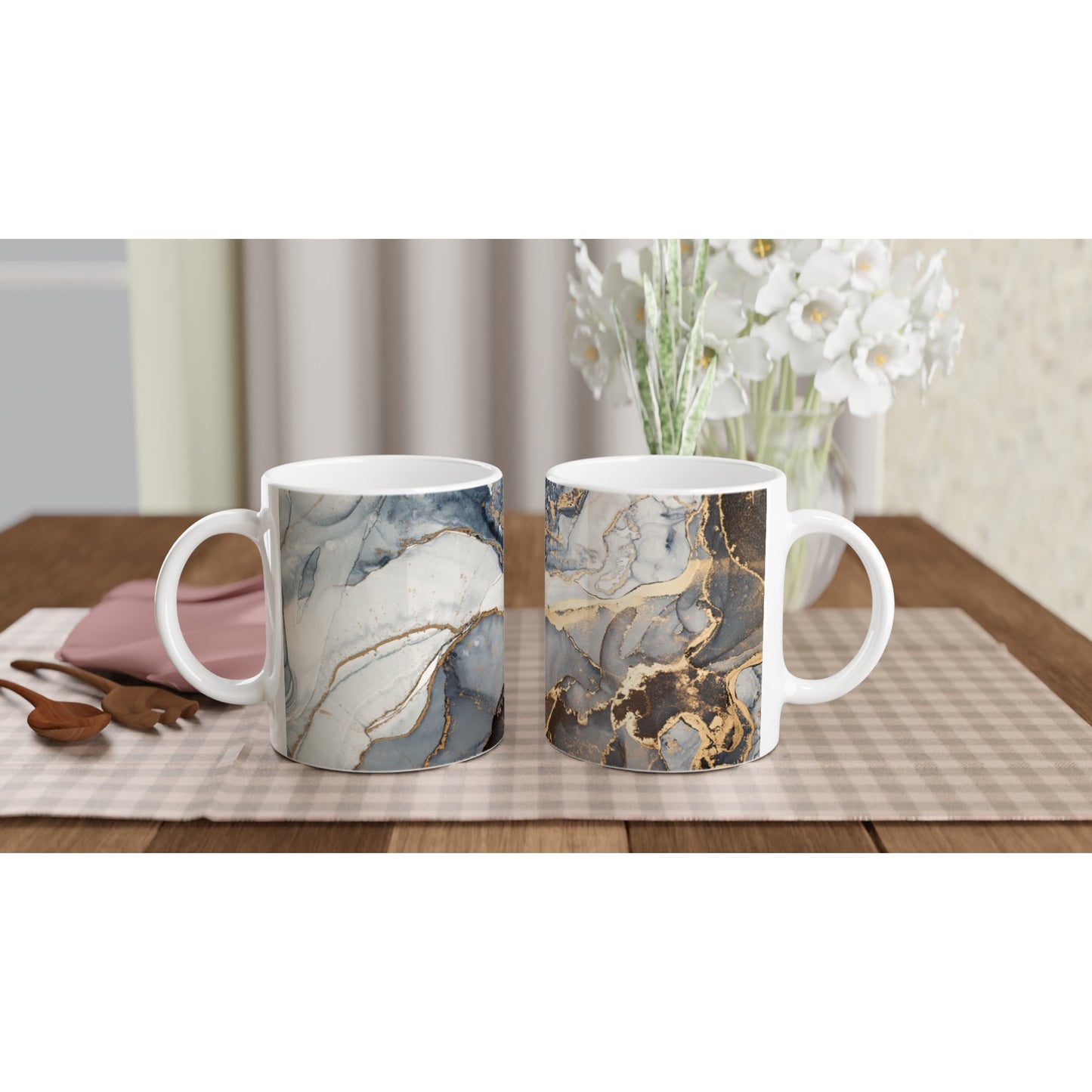 Minimalistischer abstrakter Becher